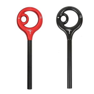 9 Shape Rigging Descender for Rock Climbing and Abseiling Aluminum Figure Belay Device for Safety Downhill Adventure