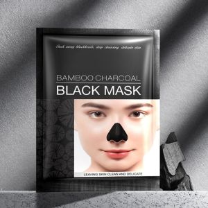 Masker Komedo Bamboo Charcoal Black Head Remover Sachet - EM015