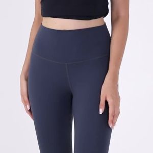 24 Colors Lulu yoga Sports Brushed Nude Feel Cropped Fitness Pants Womens Quick-Drying Tight High Waist Peach Hip Raise Yoga Pants