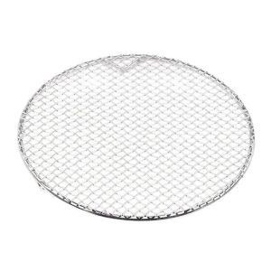 JOMEY Stainless Steel Tempura Frying Net Semi -circular/Round Durable Barbecue Net Multifunctional Japanese Style Drying Net Air Fryer