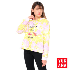 YUGANA - GIANI Sweater Crop Oversize Wanita Tie Dye