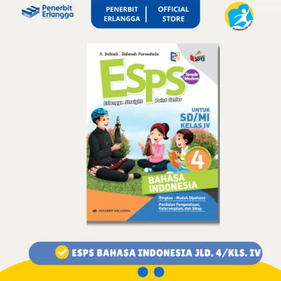[Erlangga Official] Esps Bahasa Indonesia Sd Kelas 4 - Kurikulum 2013 Revisi