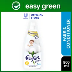 Comfort Ultra Softener Morning Fresh Concentrated Fabric Conditioner Refill  Pack 800ml