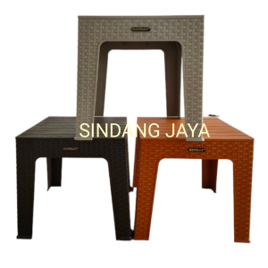 kursi napolly plastik jati jumbo kursi senderan