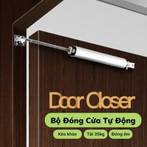 TAY CO THỦY LỰC- LỰC MẠNH DÙNG CHO CỬA TRÊN 90° 25KG-35KG