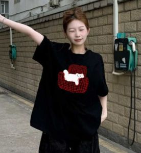 Kaos Wanita Lengan Pendek 2025 - Sablon Kucing Kartun Lucu Bahan Katun Adem Premium Gaya Korea [Oversize Ukuran Besar + Gratis Ongkir] Kaos Retro Untuk Hangout Santai Desain Eksklusif  T-Shift Nyaman Untuk Gemuk  T-shirt pendek wanita Baju Rumahan Nyaman