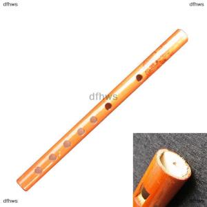 [COD] dfhws Traditional 6 Hole Bamboo Flute Clarinet Student Musical Instrument Wood AU