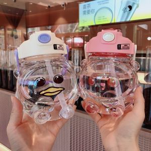 BOTOM MINUM ANAK TALI SEDOTAN JINJING MODEL BONEKA 1000 ml / 1 lt XBD 8020 BPA FREE