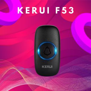 Bel Pintu Rumah Wireless KERUI M523 Waterproof Multi Tone Memory F53
