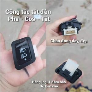 Công tắc mở đèn kiêm fa cos  VISION mới / WAVE 110 mới  / BLADE / nút mở đèn VISION / WAVE A 110 / công tắc 3 chế độ