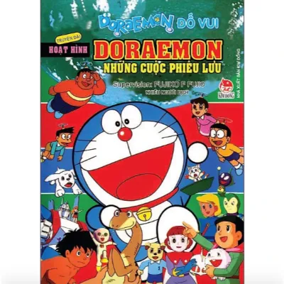 Truyện dài hoạt hình Doraemon Đố vui - Doraemon những cuộc phiêu lưu