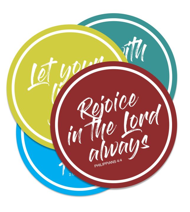 Bible Verse Waterproof Vinyl Sticker for Motorcycle, Bike, Laptop