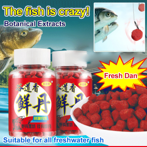 Lazy Fish Bait Fish Attractant Universal Concentrated Fish Bait Contains Earthworm Powder 懒人鱼饵颗粒