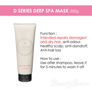 CLAYGE Japanese Shampoo Treatment Conditioner Head Spa Clay Mask Series For Neutral Dry Oily Scalp Hair