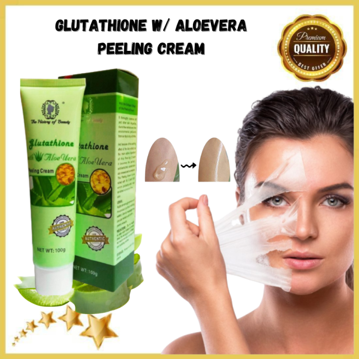 Glutathione with aloe vera peeling cream | Lazada PH