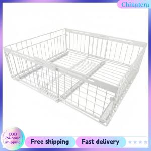 [Chinatera Flagship Store] Pull Out Cabinet Organizer Adjustable Width 30cm To 51cm Expandable Pull Out Cabinet Organisers with Silent Slide No Drilling and Nailing for Kitchen Under Sink Pantry Bathroom