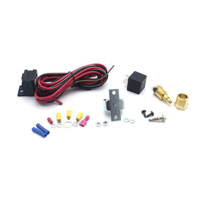 【COD】Temperature Controlled Thermostatic Switch and Electric Fan Relay ...