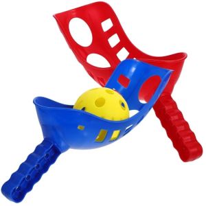 YOUSHI TOP Game Activity Scoop Ball Game Set Throw and Catch Parent-Child Kids Scoop Ball Outdoor Sports Interactive Catch Balls Toy Lawn Backyard