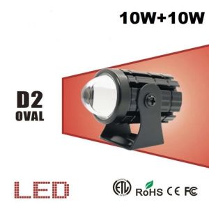 2Pcs Laser Foglamp D2 Superbright High Low Mini Driving Lampu Tembak Laser BONUS SAKLAR