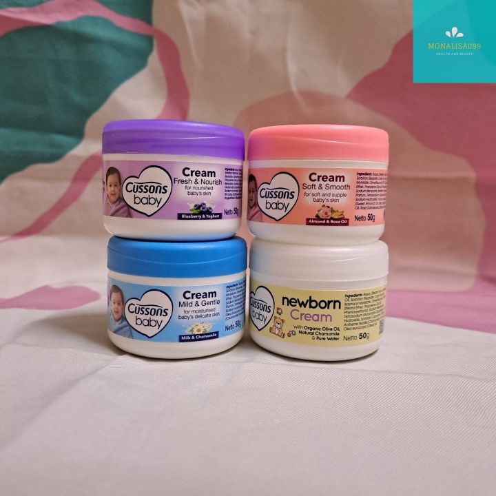 Cussons Baby Cream 50gr/Krim Lotion Bayi/Haslin Bayi/Cream Balita 50gr/cream wajah balita/bayi/Lotion Anak/Krim Gunung/Krim Menghilangkan Putih Putih Pada Wajah Anak/Cream Mencerahkan Anak/Melembutkan Kulit Bayi/Menjaga Kulit Agar Tetap Cerah/Memperbaiki
