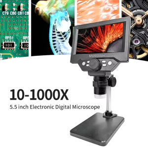 READY Taffware Mikroskop Digital 10 MP Pembesaran 1000X 5.5 Inch LED Display - G5