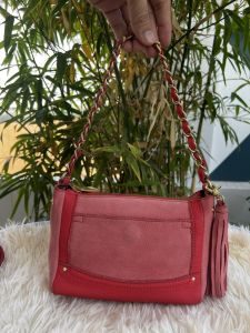 Túi 2hand đeo vai đeo chéo da v.o.i thật phong thủy phom mini NOUERR của Nhật -T815