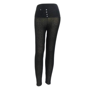 Celana Legging import size L motif Macan Leopard wanita besar senam jogging yoga maxjerm
