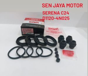 CALIPER KIT SAM KARET SEAL KIT REM CAKRAM DEPAN SERENA C24 D1120-4N025