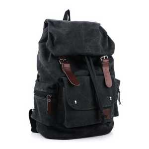 Tas Ransel Canvas Pria Dewasa Model Retro Vintage Terbaru Keren
