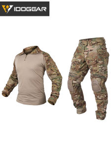 IDOGEAR Small Steel Scorpion  G3 Special Operations Frog Suit   Military Enthusiast Assault Camouflage Tactical Training Uniform Wear-resistant Breathable
