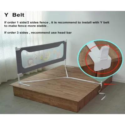 Bed Fence for Baby Queen/king Size Slide Down Bed Rail Anti-fall Bed Guard Gate Adjustable Lift