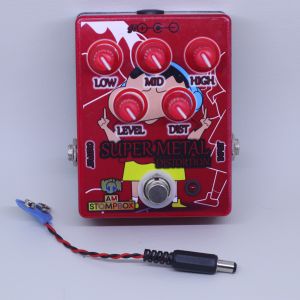 Efek Gitar AM Stompbox SUPER METAL DISTORTION guitar effect murah