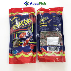 Thức Ăn Cho Cá Omega 250g dùng cho cá Koi cá vàng cá Ranchu Hồng Két cá Thần Tiên... (giúp cá nhanh lớn tăng màu và không làm đục nước)