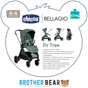 [NEW] Chicco Bellagio Stroller Free Adapter | BROTHER BEAR