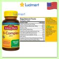 Viên uống Vitamin B Super B Complex Nature Made [Hàng Mỹ]. 