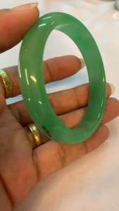 กำไลหยกเขียว Green Apple no.55