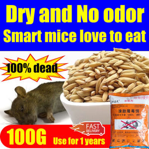 🐁100% mortality rate🐁Rat Poison Killer 500g Ubat tikus paling kuat Kills smart mice Racun tikus paling kuat cepat mati Mice die in a litter Racun tikus mati 3 saat Mouse killer rat poison老鼠药三步倒