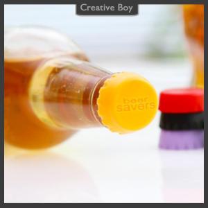 [Creative] 6PCS tái sử dụng Silicone nắp chai bia Nắp Soda Cola nắp rượu tiết kiệm Stopper