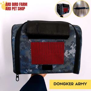 PREMIUM Tas kandang untulan travel cage mini burung lovebird Hamster sugar glider landak mini