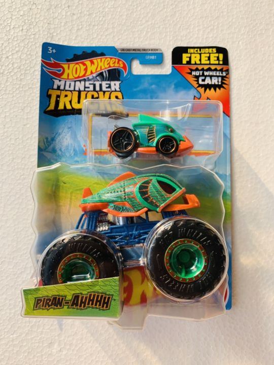 MOBIL DINOSAURUS HOTWHEELS HOT WHEELS MONSTER TRUCKS TRUCK