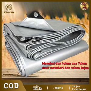 Terpal Tenda Anti-UV PE Kain Tahan Hujan 2x5m/3x5m/3x6m Taman Luar Ruangan Tenda Naungan Kain Tahan Air