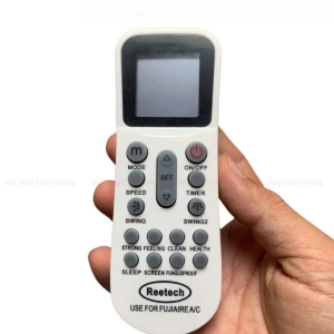 Điều khiển điều hòa Reetech  Remote máy lạnh Reetech - Tặng kèm pin