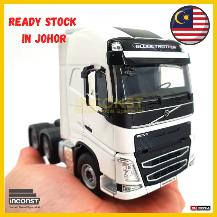 リー WSI Models | White Line VOLVO FH4 GL XL 6x2 Construction Diecast