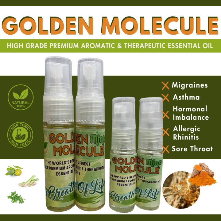 Golden Mint Molecule Essential Oil Lazada PH