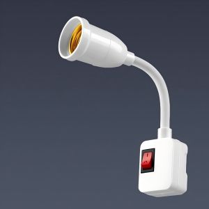 V380 Pro CCTV E27 Extension Cable Lamp Bulb Holder With Switch E27 Socket For CCTV 3M/5M/10M
