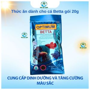 cám cá optimum batta dành cho cá trọi cá cờ tảo xoắn giúp màu sắc cá rực rỡ Cung Cấp Dinh Dưỡng