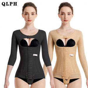 Women Shapewear Bodysuit For Arm Liposuction Postpartum High Abdominal Compression Body Shaper Medical Garment For Post Surgery