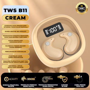 Mochoe COD Headset Bluetooth X55 Sleeping Earphone 5.4 TWS True Wireless with Mic Button Control Sleep Noise Reduction Waterproof