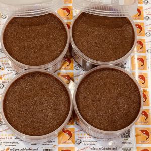 กะปิกุ้งเคยแท้ แพ็ค 4 กระปุก ราคาส่ง ใช้ทำน้ำพริกใส่แกง หรือผัด กะปิใต้จากกระบี่ ตรามะแม๊ะ สินค้าฮาลาล