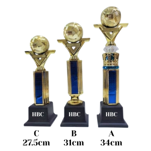 N3 Trophy/Piala Pasang/Anugerah/Souvenir/Award/Hadiah 奖杯 (FREE DESIGN+LOGO+LABEL) Changeable Top